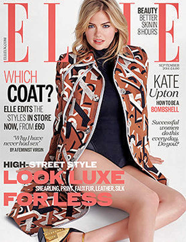 Kate Upton for ELLE UK, September 2014